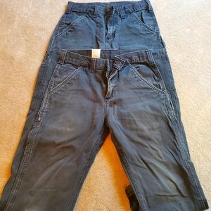 Carhartt twill utility work pants 30X32